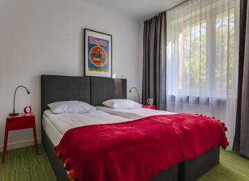 Фото номера Апартаменты с 1 спальней Хостелы B&amp;B Julinek Park г. Leszno 12